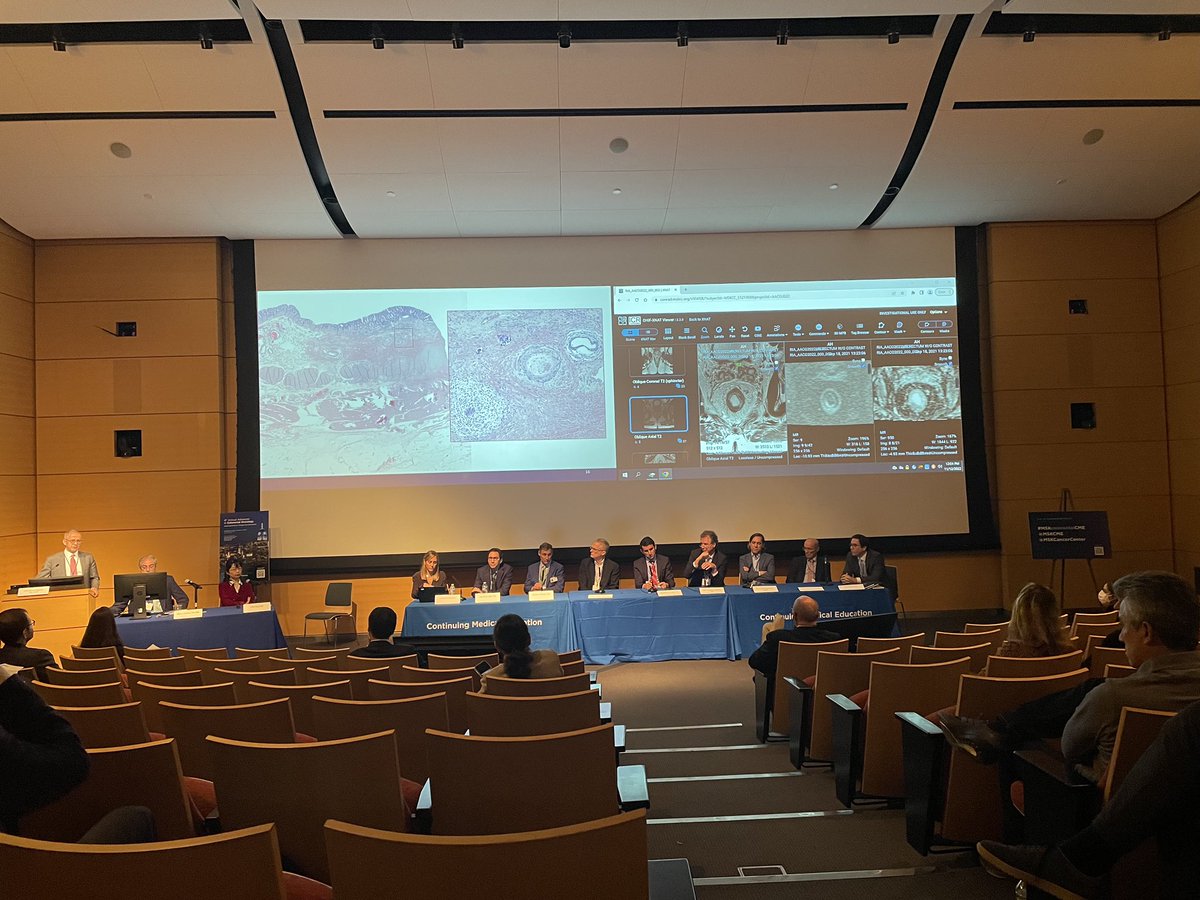 dramgt's tweet photo. Controversial cases and great evidence based discussion at the MDTB #rectalcancer session @MSKCancerCenter Advances in Colorectal Oncology! #colorectalcancer #surgonc @MDAndersonNews https://t.co/xuA9k7qQTo
