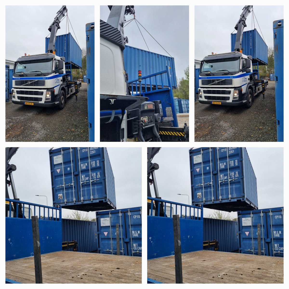 SyBoxJoure's tweet photo. Verhuisbox nr.24 weer terug in de terminal vanaf verhuizing met Vrino Transport  #IJlst-#Hasselt gereserveerd voor nieuwe "VerhuisDeal" #Pingjum-#Joure binnenkort. https://t.co/oTPUwAS3ps