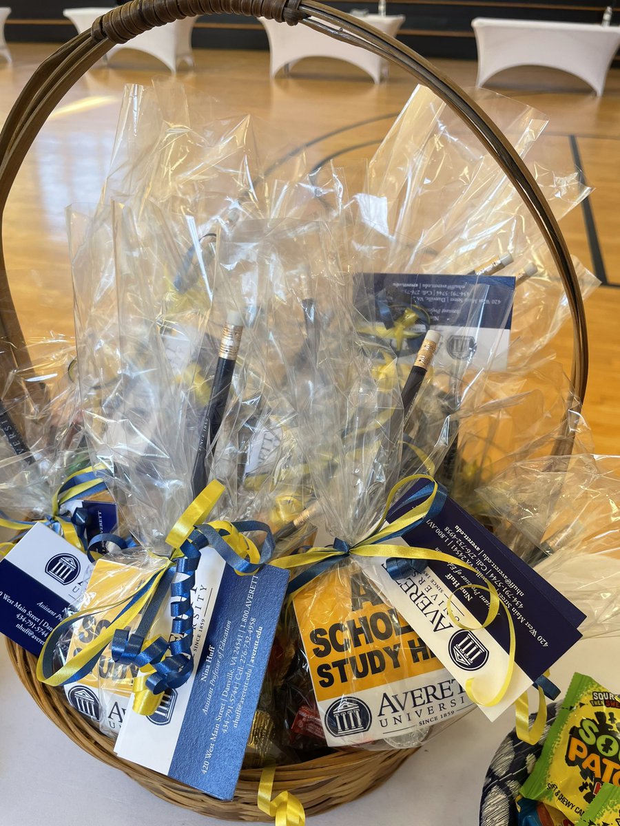 Great time at Scholarship Day on the campus of Averett University! The future is bright for aspiring educators!