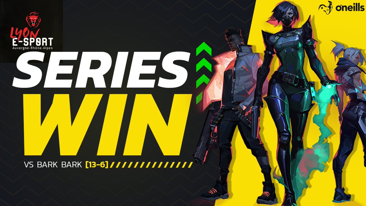 🏆𝑳𝒚𝒐𝒏 𝒆𝑺𝒑𝒐𝒓𝒕 2022 - 𝑽𝑨𝑳𝑶𝑹𝑨𝑵𝑻

🦁VICTOIREEEEEUUHHH !

🇨🇭<a href="/eMxLL__/">eMxLL</a>
🇨🇵 <a href="/foltsf2/">FOLT</a>
🇨🇵 Artyx
🇨🇵 <a href="/NmKAlex/">Alex</a>
🇨🇵 <a href="/LyzsehVAL/">Lyzseh</a>
 
💪On remonte le looser bracket petit à petit !

Suivez les coulisses de la Lyon eSport ici :
👉twitch.tv/northwaytv👈

#Northway #Northwin