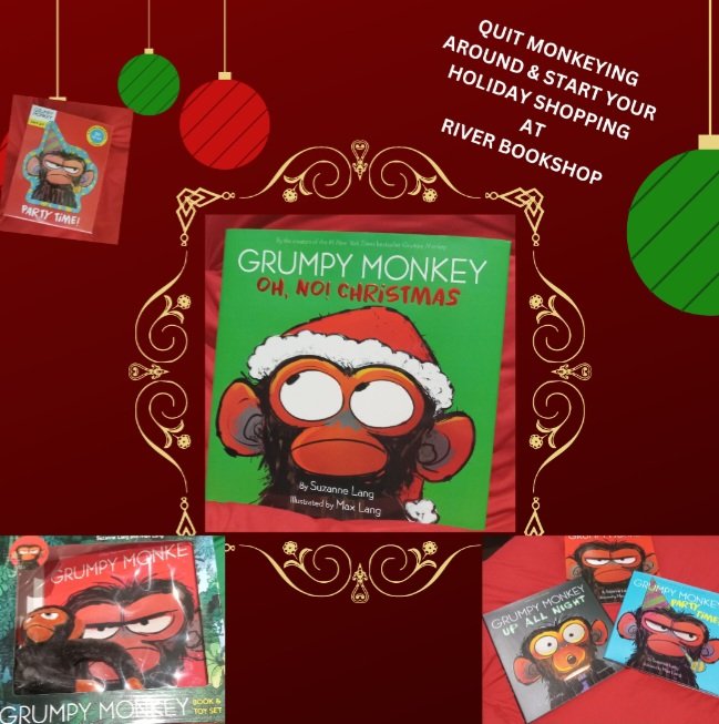 river_bookshop's tweet image. #funforlittles
#grumpymonkey
#shoplocal
Riverbookshop.com 
#visitAmherstburg
#postbycindy
