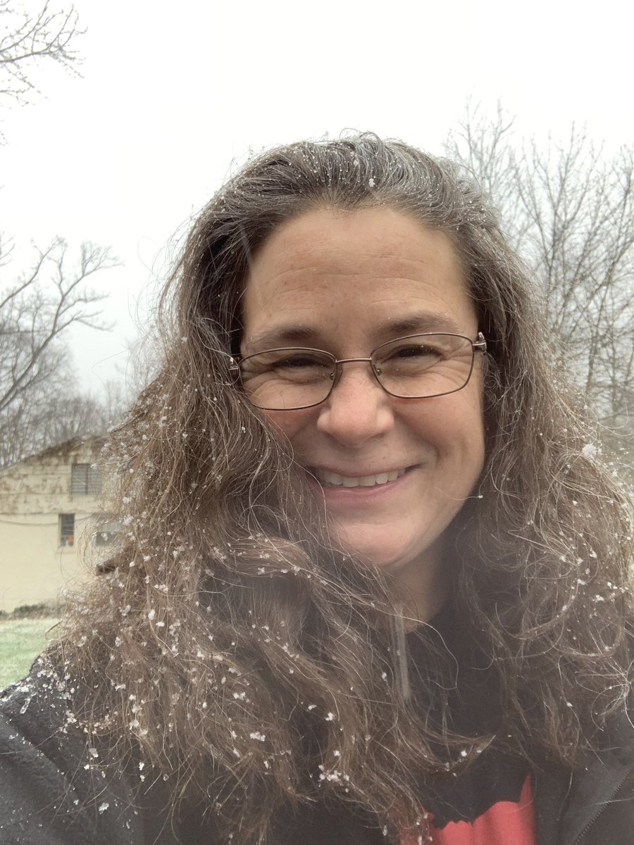 c_stanford's tweet photo. #PlayfulLife- snow bringing me joy this a.m. Thank you @mrdearybury & @JuliePJones for your book- The Playful Life! #PlayIsEssential https://t.co/C64KVEpkqt