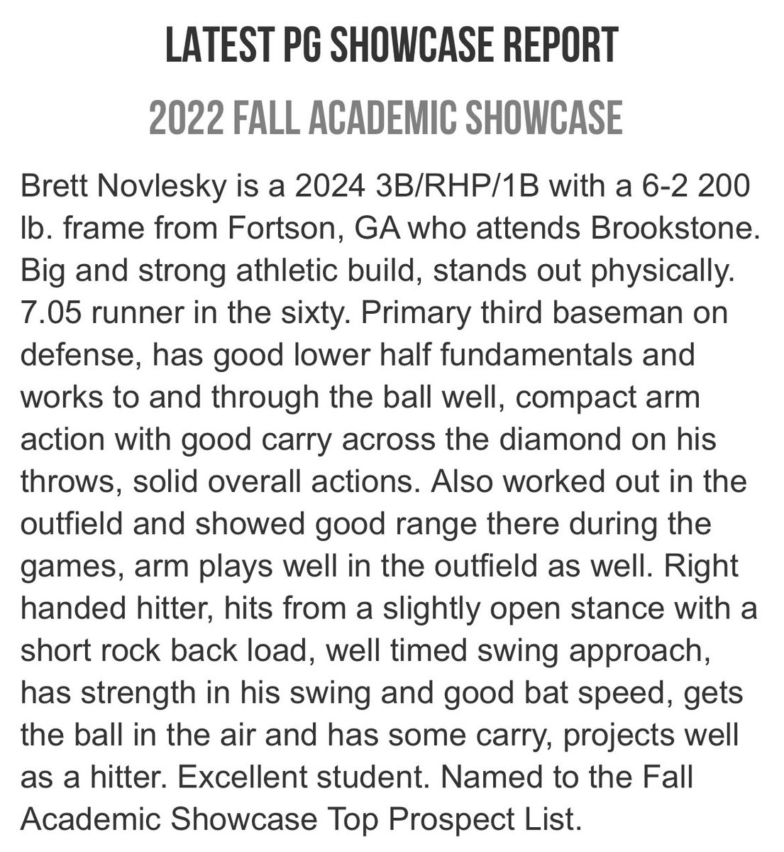 Brett Novlesky tweet media