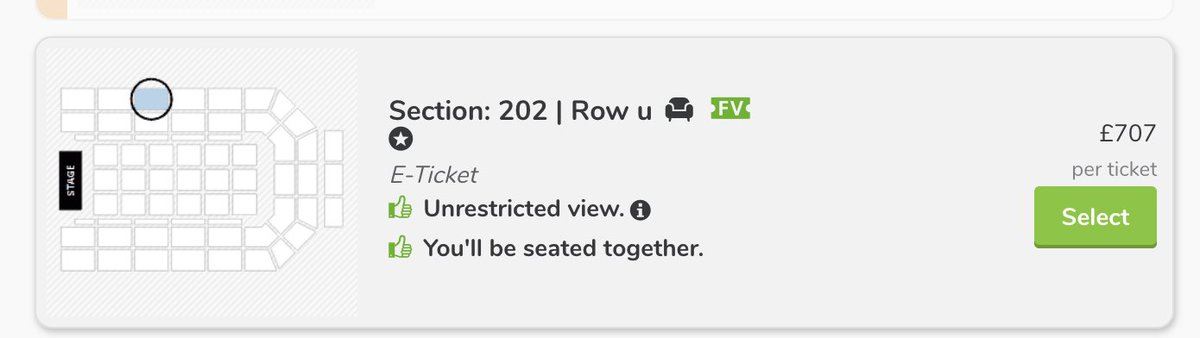 #PeterKay
Family member has managed to procure tickets - for May 2024!
Not to worry, though. #viagogo can let me have tickets for Newcastle in March. Good seats - £707!
Does PK know?
#mymumwantsamansion