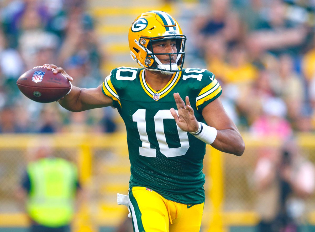 IKE_Packers's tweet photo. What is Jordan Love’s upside? https://t.co/oBNRyoP1Wv
