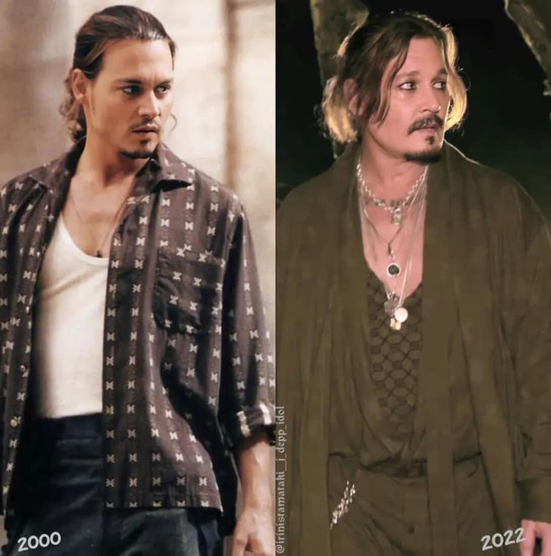 Like fine wine… 😍
#JohnnyDeppInFenty