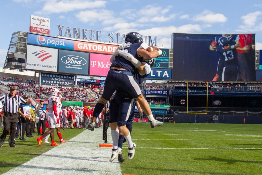 Ithaca tops Cortland in 63rd Cortaca Jug Game at Yankee Stadium