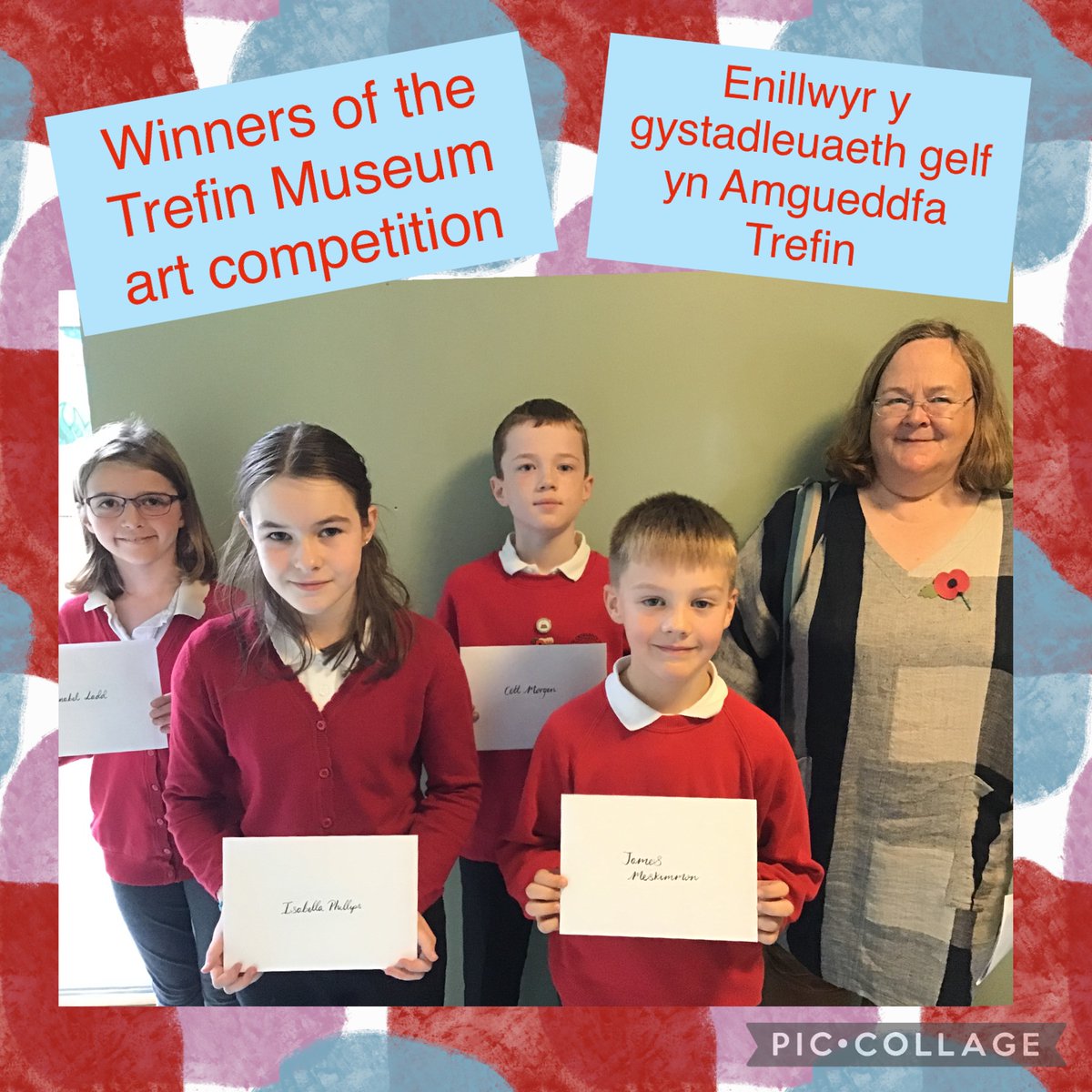 Ysgol Croesgoch (@ycroesgoch) on Twitter photo Nicola from Basalt & Dune in St Davids came to our assembly yesterday to distribute the prizes of the <a href="/trefinmuseum/">Trefin Museum</a> art competition. Well done to all the children who participated, especially those who won a prize. Da iawn! 🎨🤩👏
#local #art #enterprisingcreativecontributors Nicola from Basalt & Dune in St Davids came to our assembly yesterday to distribute the prizes of the <a href="/trefinmuseum/">Trefin Museum</a> art competition. Well done to all the children who participated, especially those who won a prize. Da iawn! 🎨🤩👏
#local #art #enterprisingcreativecontributors