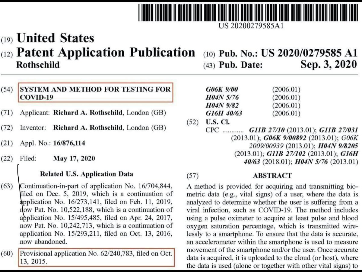 Vince Clements on Twitter "Patent Application/Richard A. Rothschild