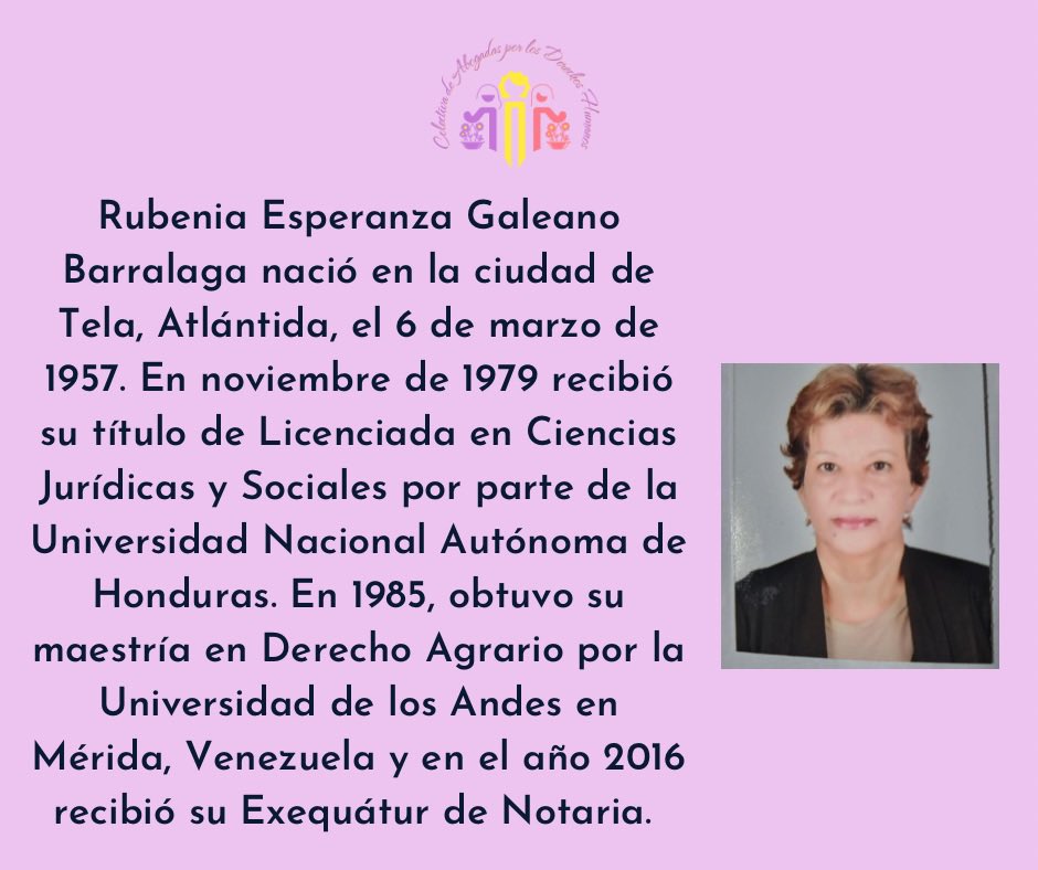 colectabogadas's tweet photo. #postulantesquedebemosconocer 

El día de hoy continuamos con la presentación de perfiles de los postulantes a la Corte Suprema de Justicia. Este día, presentamos a la la abogada y notaria Rubenia Galeano.

#postulantesquedebemosconocer https://t.co/XJE0upLjsf
