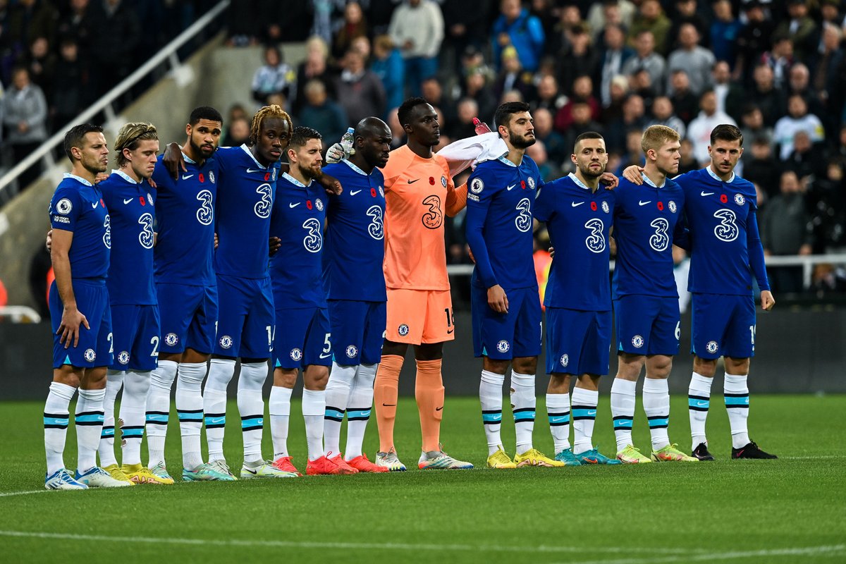 ChelseaFC's tweet photo. Never forgotten. 

#LestWeForget https://t.co/Jjq6vewutz