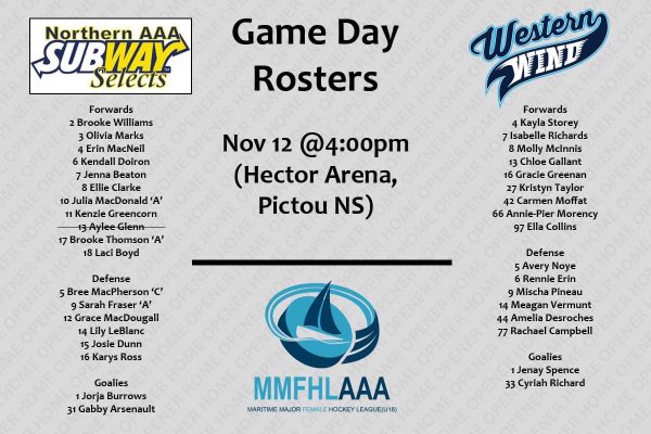 It’s Game Day! The Selects take on the Western Wind at 4:00pm! If you can’t come to watch, here’s the link:

aotv.ca/en/c/mmfhl-wes…