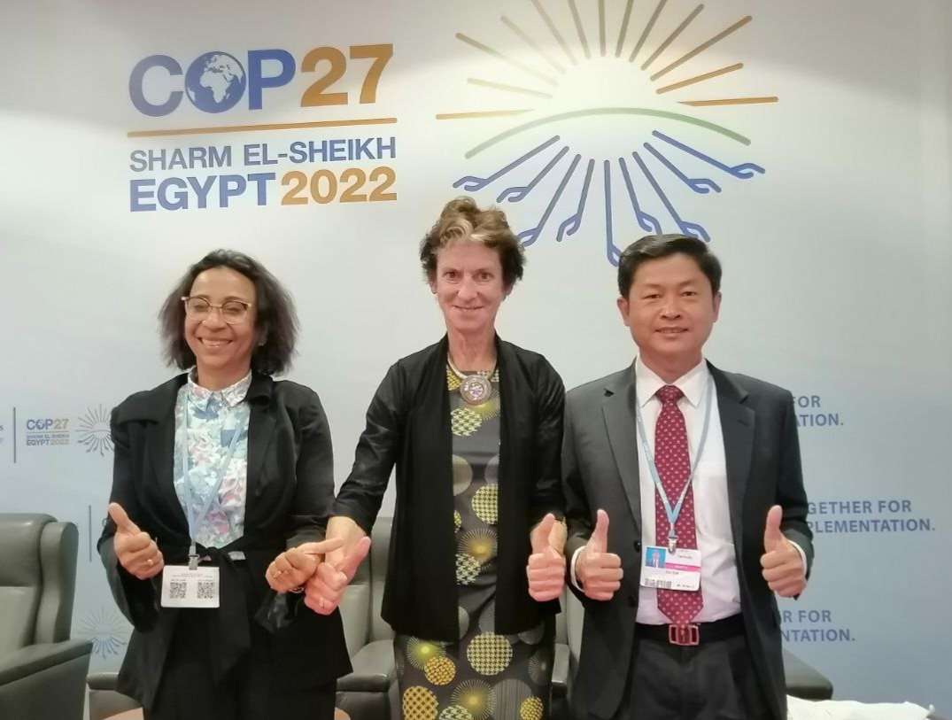 sok_silo's tweet photo. Today, we launched ICAN: Initiative of Climate Action and Nutrition at the COP27 in Egypt.
Together, WE CAN... https://t.co/YVLKpabQEg