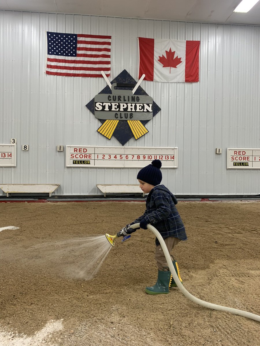Ice man in the making. <a href="/CurlingStephen/">Stephen Curling Club</a> <a href="/usacurl/">USA Curling</a> <a href="/worldcurling/">World Curling</a> #curling