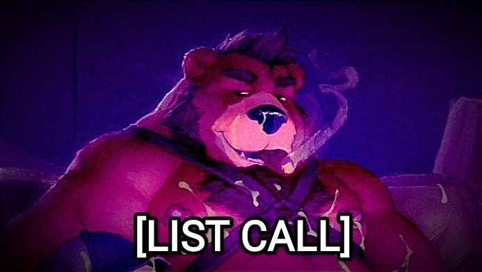 [LIST CALL]

Like and Retweet this post for a chance to get into one of Robert's lists!

Careful. He has some pretty rough ones.