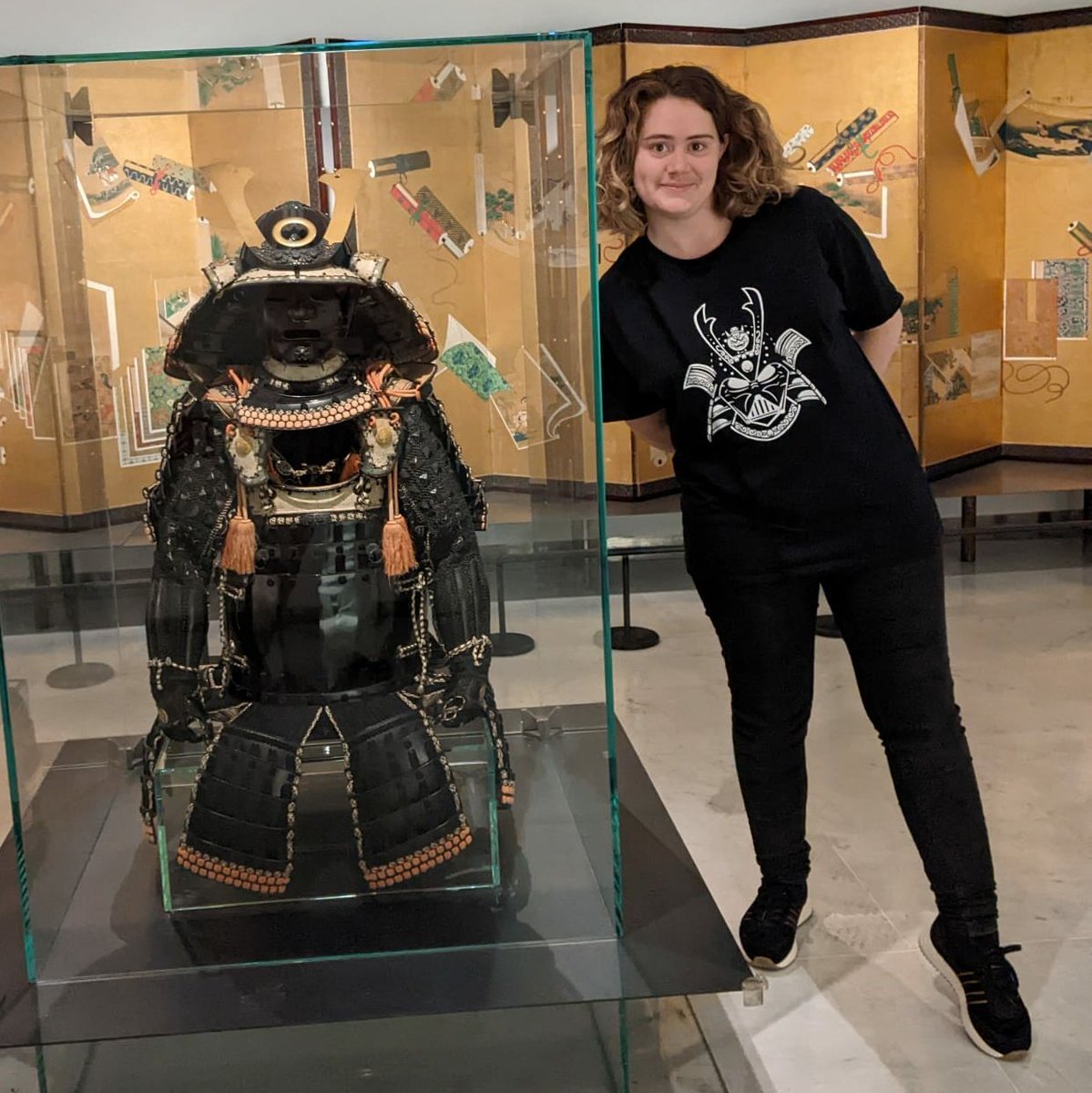 MarieMusees's tweet photo. Je suis pas dans la team pop culture mais j'ai quand même pris une tenue spéciale pour ce muséomix au musée départemental des arts asiatiques à Nice :) @MuseomixAzur https://t.co/sDYanLHuRe
