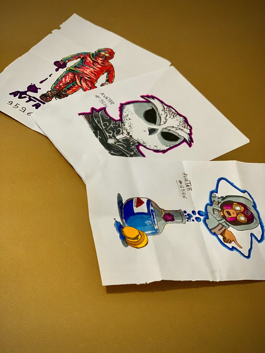 AVATAR_9596's tweet photo. ladies and gentlemen 👨‍🎨 5 arts for the biggest project ever @ElixirNFT🖼️🔥 https://t.co/PHj9mH6Fji