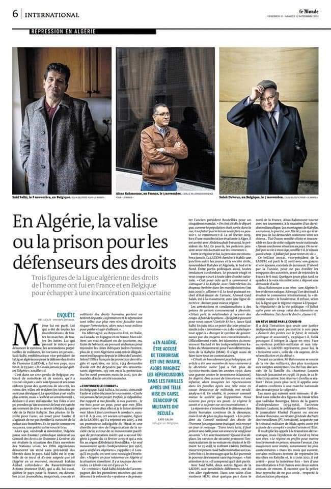 #AlgerieTriste réalité que notre presse ne peut plus rapporter.