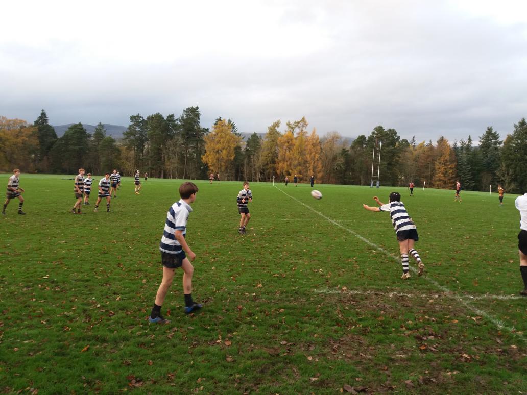 CollPatchells's tweet image. Great to watch U14s Rugby against @robertgordons today - well done to RGC on a hard fought win!