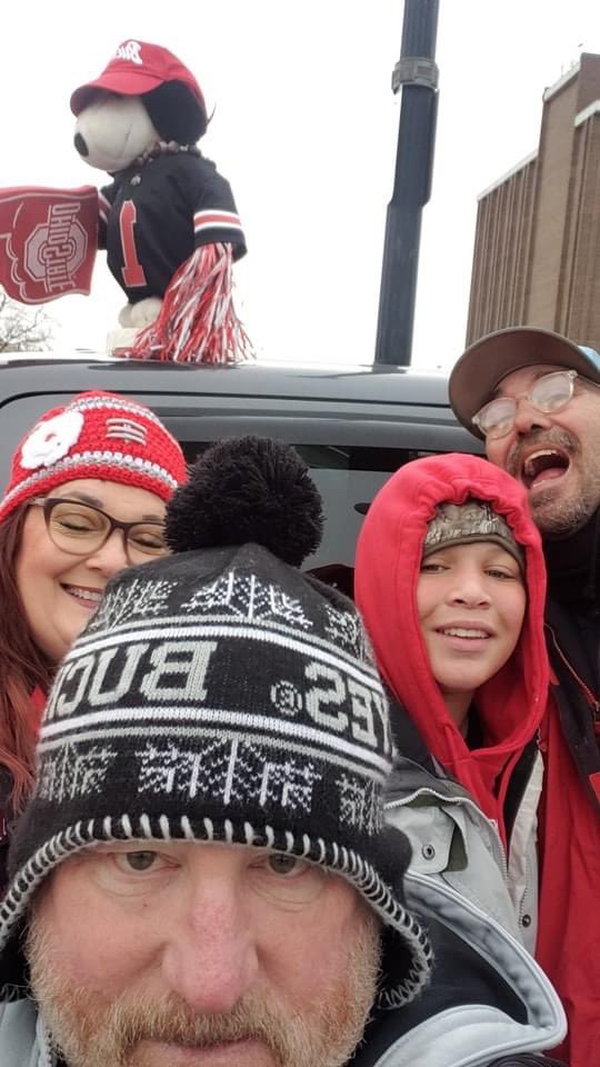 Devin’s first game.  #gobucks