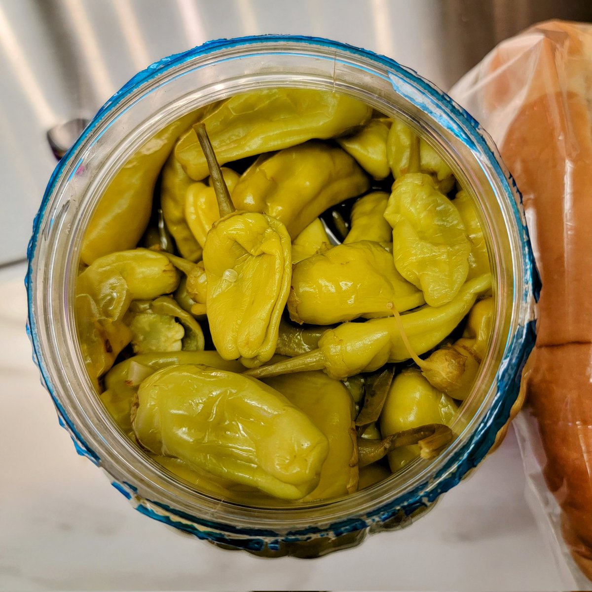 The secret to a great #ItalianSandwich is a big jar of #pepperoncini. If you don't agree with us, then you're wrong and we can't be friends.