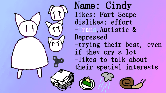AwakeAnimatic's tweet photo. HERE IS A BIO FOR EACH OF US, BUT ONLY MINE IS WORTH LOOKING AT, CINDY IS NERD, I AM COOL OKAY https://t.co/tAFmrQmuDy