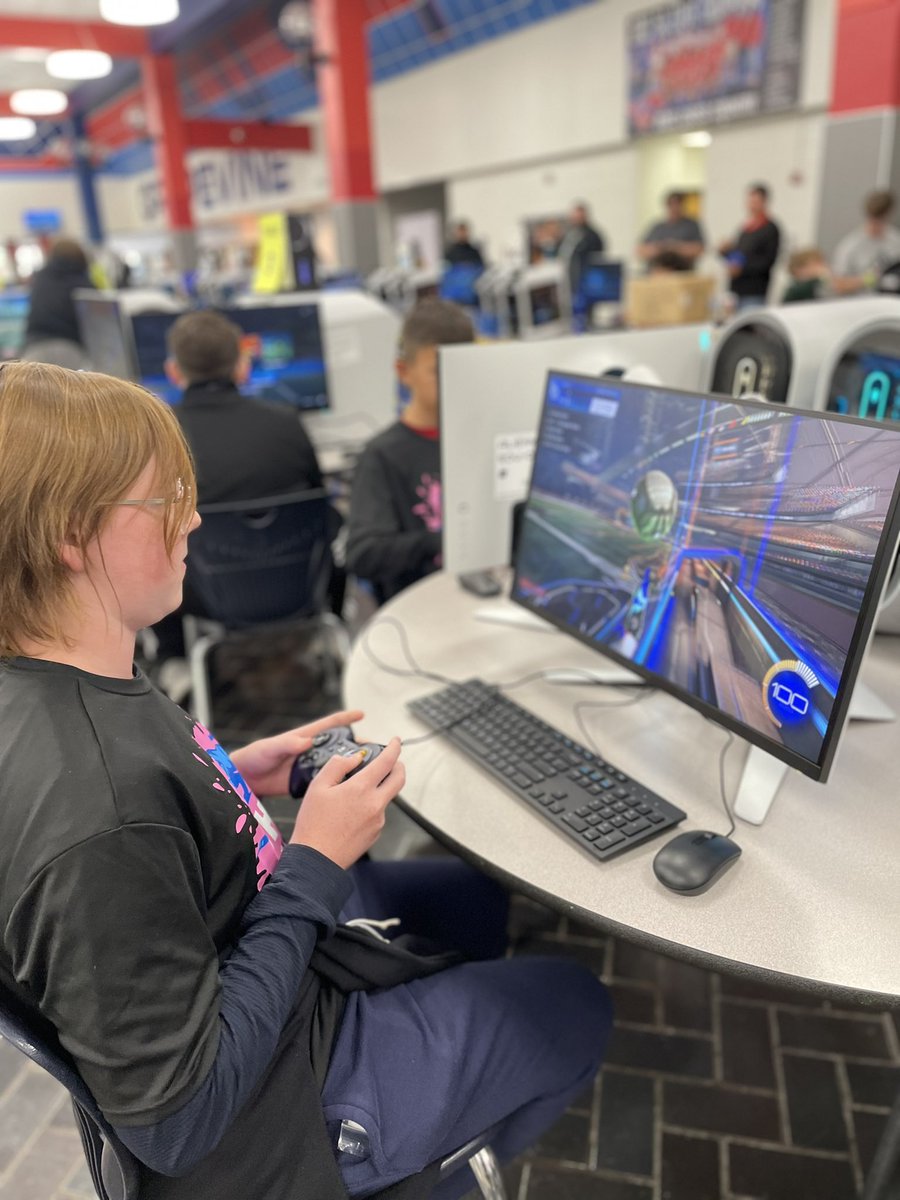 AJHEsports's tweet image. @Apollo_JH competing at the second @GCISD Rocket League Invitational. Something great to expose our kids to. #RISD #GCISDRocketLeague22 #eSports #RocketLeague
