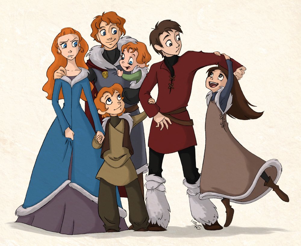 she sang for mercy, for the living and the dead alike, for bran and rickon and robb, for her sister arya and her bastard brother jon snow, away off on the wall.

art: [deviantart.com/scaragh/art/St…]