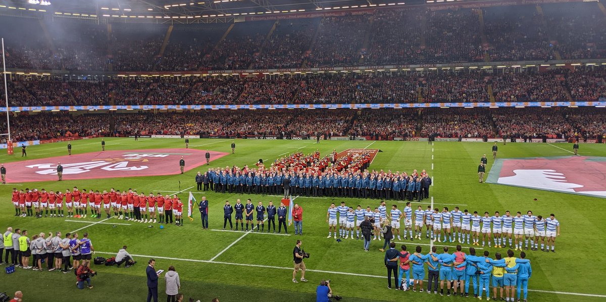 🏉 Fantastic feeling to be back in Cardiff for Wales v Argentina #WelshRugby