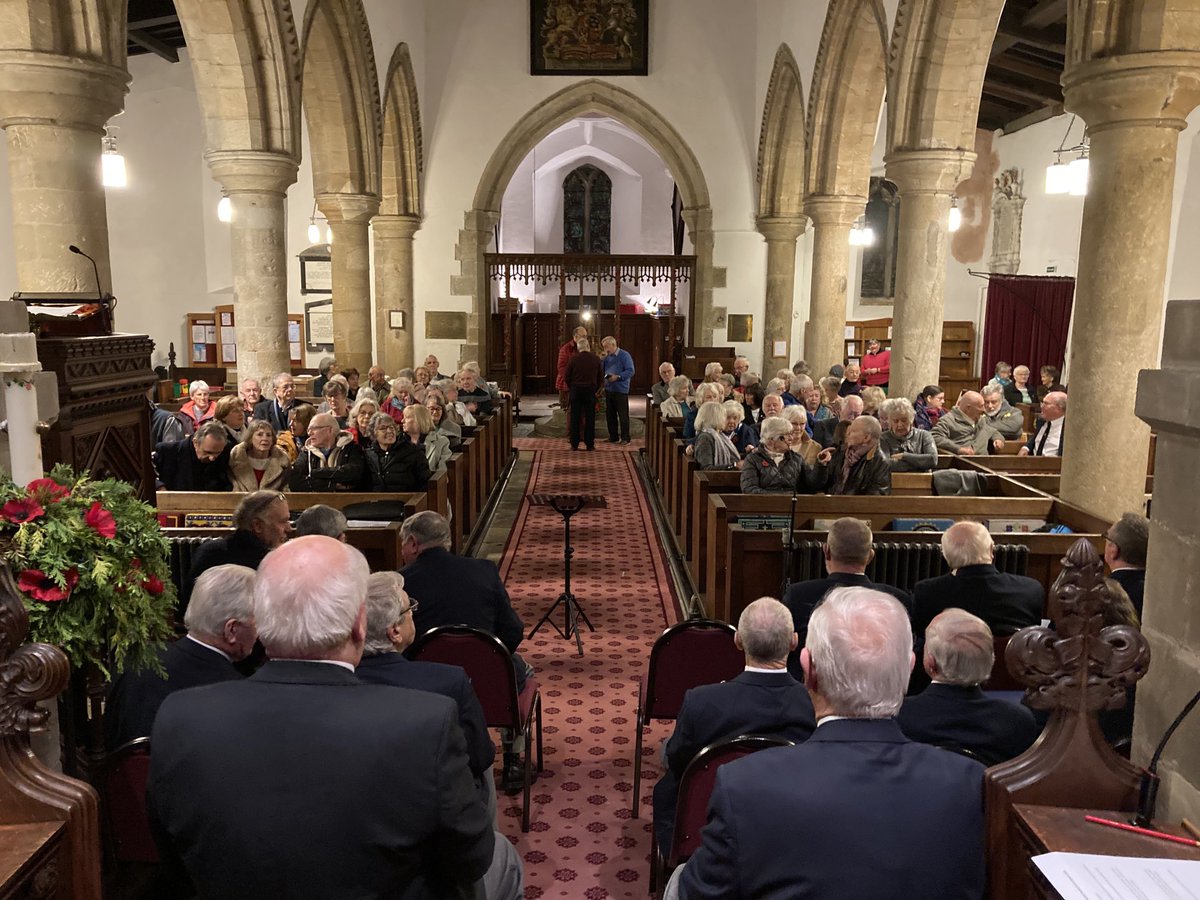DCMVC1's tweet image. All set for our concert in the beautiful parish church in Lanchester.