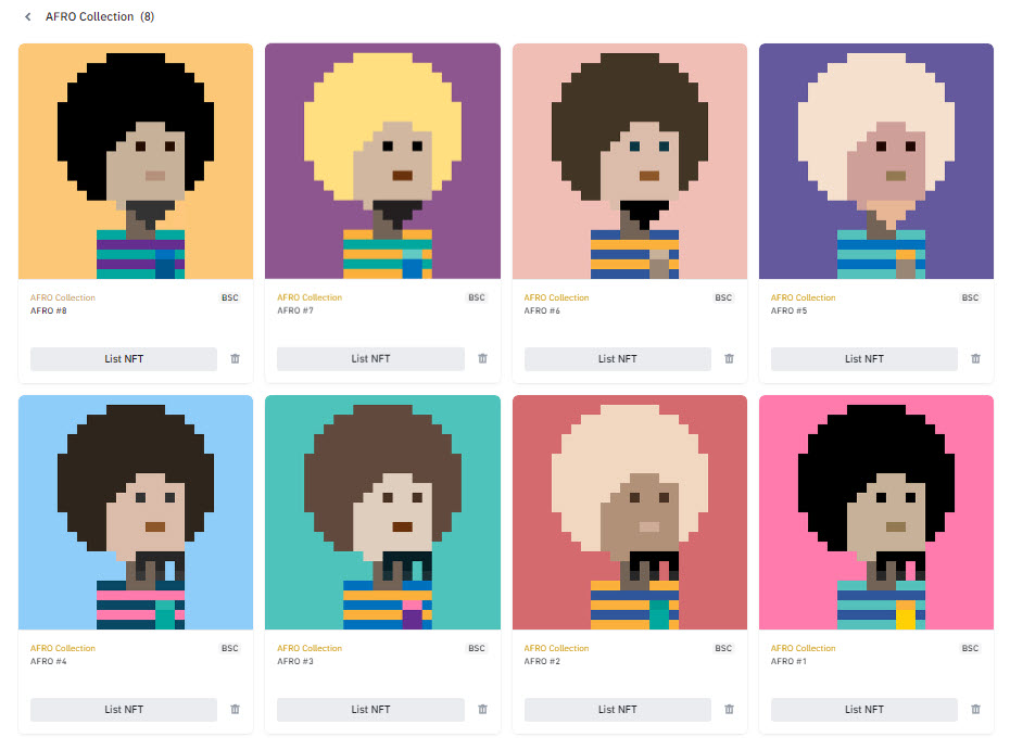 cryptoplok's tweet image. " AFRO Collection " - New NFT 1:1 collection in Binance only @TheBinanceNFT binance.com/en/nft/item/50… 

#cryptoplok #afro #binance #bit #punk #CryptoPunk #bid #BNB #BUSD #crypto #NFT #opensea #foundation #paras #crypto #bitcoin #pixel #elonmusk #binancenft #punks @cryptoplok