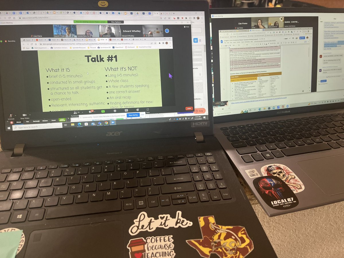 lvrana71's tweet image. Doing double training this Saturday morning! #saisdfamilia @SAISD_EdTech #pdinpjs