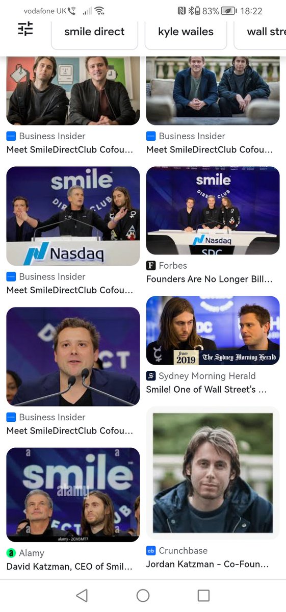brandsandus's tweet photo. Any idea why Jordan Katzman one of the founder of @smiledirectclub nevers smiles or shows his teeth??? Doesn't give me confidence in the the products he sells https://t.co/CLv1H68VVq