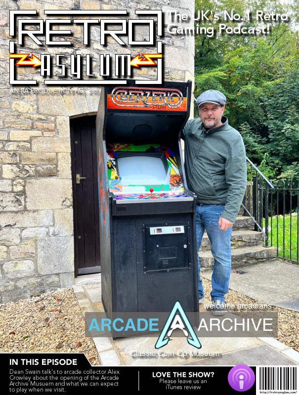 The Retro Asylum (@theretroasylum) on Twitter photo NEW EPISODE! <a href="/deanswain/">Dean Swain</a> talkās to arcade collector <a href="/Arcade_Archive/">Arcade Archive</a> about the opening of the Arcade Archive Musuem and what we can expect to play when we visit. traffic.libsyn.com/secure/retroas⦠#arcade #RETROGAMING #podcast #RetroComputing #vintage NEW EPISODE! <a href="/deanswain/">Dean Swain</a> talkās to arcade collector <a href="/Arcade_Archive/">Arcade Archive</a> about the opening of the Arcade Archive Musuem and what we can expect to play when we visit. traffic.libsyn.com/secure/retroas⦠#arcade #RETROGAMING #podcast #RetroComputing #vintage