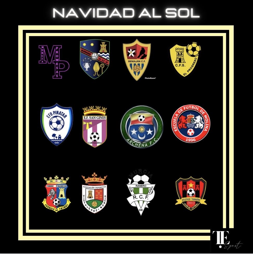 Clubs confirmados al torneo Navidad as Sol.
