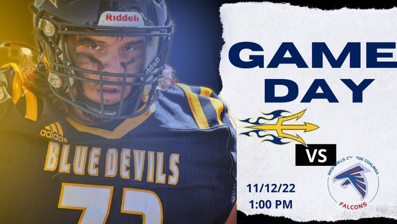 Merced Blue Devils vying for conference today vs West Hills! Grab your popcorn, 1pm 💫💙 #7