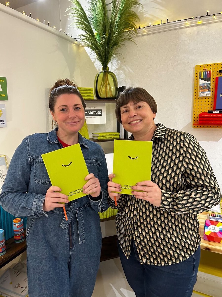 Dominique Thompson 🇪🇺 (@drdomthompson) on Twitter photo Sometimes you see the product of your hard work out in ‘the wild’! So exciting when I saw the Student Well-being Journal in Bath ☺️ created with <a href="/samaritans/">Samaritans</a> and lovely to meet <a href="/THE_PP_JOURNAL/">The Positive Planner</a> 🙏 Sometimes you see the product of your hard work out in ‘the wild’! So exciting when I saw the Student Well-being Journal in Bath ☺️ created with <a href="/samaritans/">Samaritans</a> and lovely to meet <a href="/THE_PP_JOURNAL/">The Positive Planner</a> 🙏