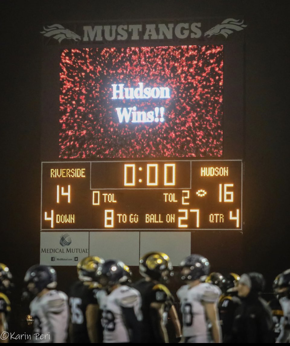 💙⚓️🏈I BELIEVE…that this UNDEFEATED 2022 Hudson Explorer Football team is heading to the Regional Semi-Finals Friday night!!!🏈⚓️💙 flickr.com/photos/perifam… <a href="/RollHudFootball/">Hudson Football</a>