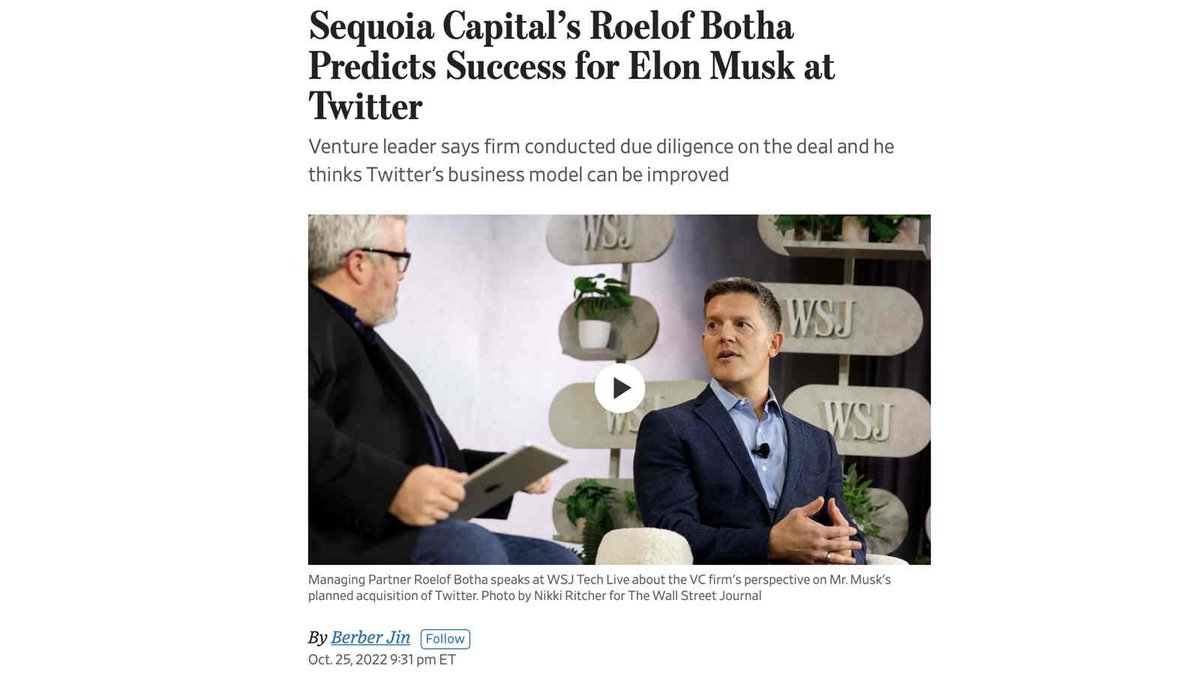 Sequoia Capital lost its entire $210 million investment in FTX. The good news is that everyone will soon forget about this embarrassment, because they also invested $800 million in Twitter.