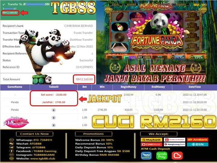 Selamat Datang Ke Syarikat TGB88 🇲🇾🇸🇬 🇧🇳

 Tahniah Member TGB88 Cuci Sebanyak RM 2106

🗓Tarikh: 12/11/2022
🕹Game : PANDA 
🕹Apps : 918KISS
🕹Top Up: RM  80
🕹Withdraw: RM 2106

📑Register📑
✉️Whatsapp: 016-3812685
hi.jomwasap.my/TGB88Candy6
✉️Telegram:
t.me/TGBCandy