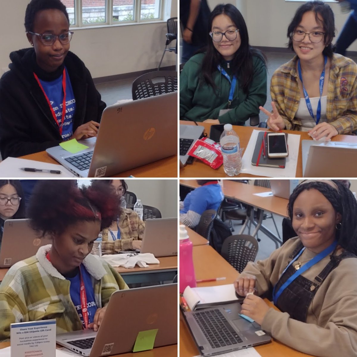 lisachambers's tweet photo. Check out these future #tech leaders! #Cbus #highschool students are learning how to program a #mobileapp at the #techcorpshack. Thanks to our sponsors  @FranklinCoOhio and @CoverMyMeds https://t.co/nGCfNRQ4X2
