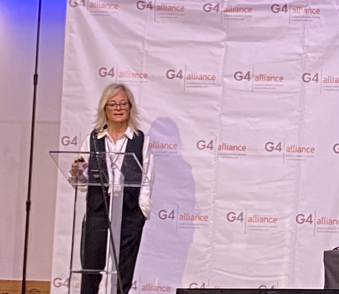 Smiletrain's tweet photo. Dr. Janet Martin (@janetmartinwho @wfsaorg) shares the next step for the Utstein Consensus and the LCoGS Indicators: a pilot study on indicator collection in two countries. #SOTACare4All @theG4Alliance https://t.co/LpiTczC9L1
