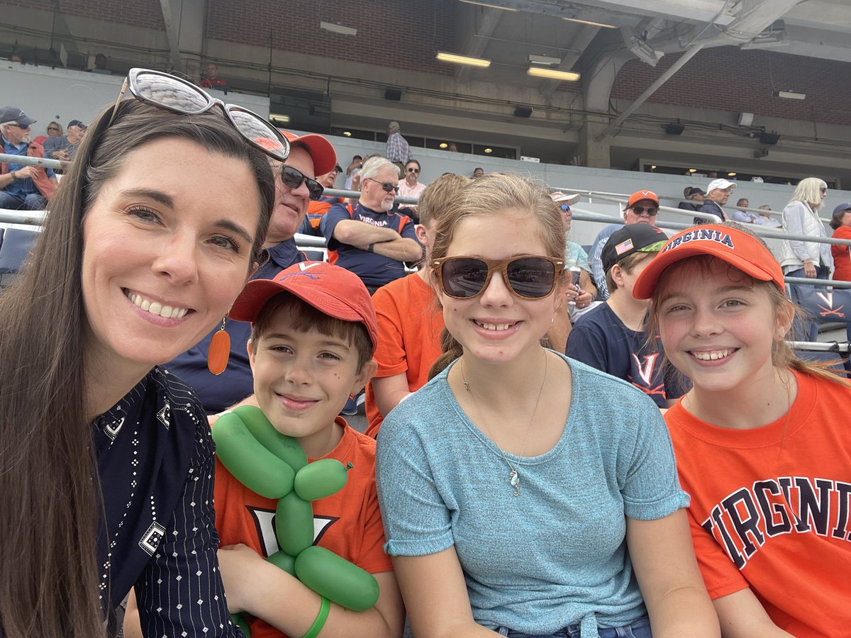 Their first game! #gohoos