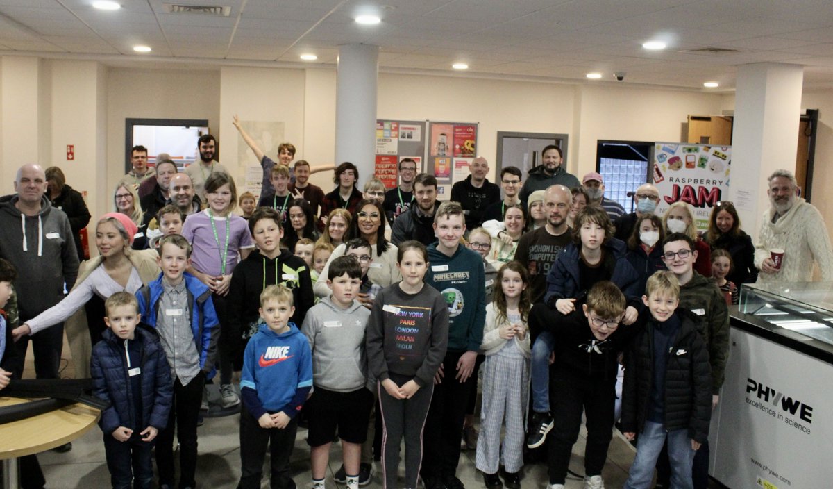 A big day today… 
The Northern Ireland <a href="/Raspberry_Pi/">Raspberry Pi</a> Jam had it’s 10th birthday!

It was also the 75th Jam!

Hard to believe 10 years later, the programme of events is still going strong.

None of it would be possible without the amazing group of committed volunteers!