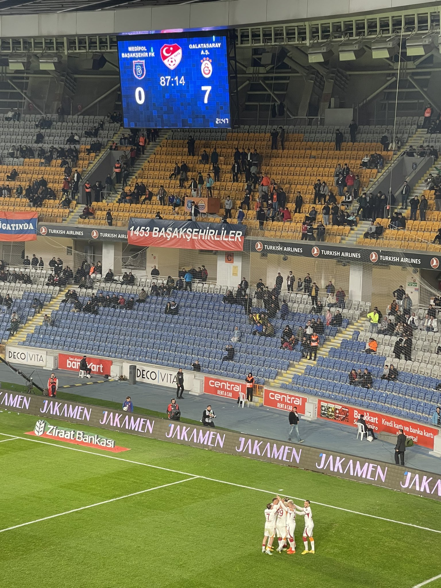 Peşindeyiz Galatasaray! on Twitter "MAÇ SONUCU Başakşehir 0 7