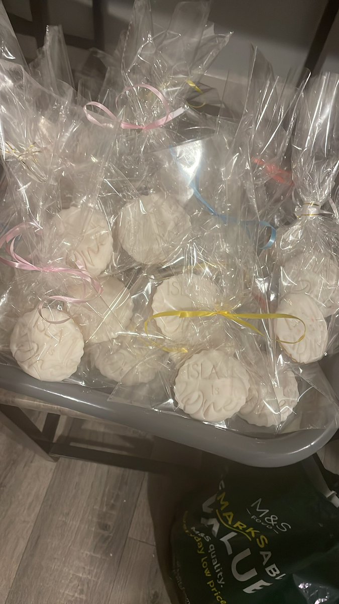 All ready for my little girls party tomorrow. How time flies 😩