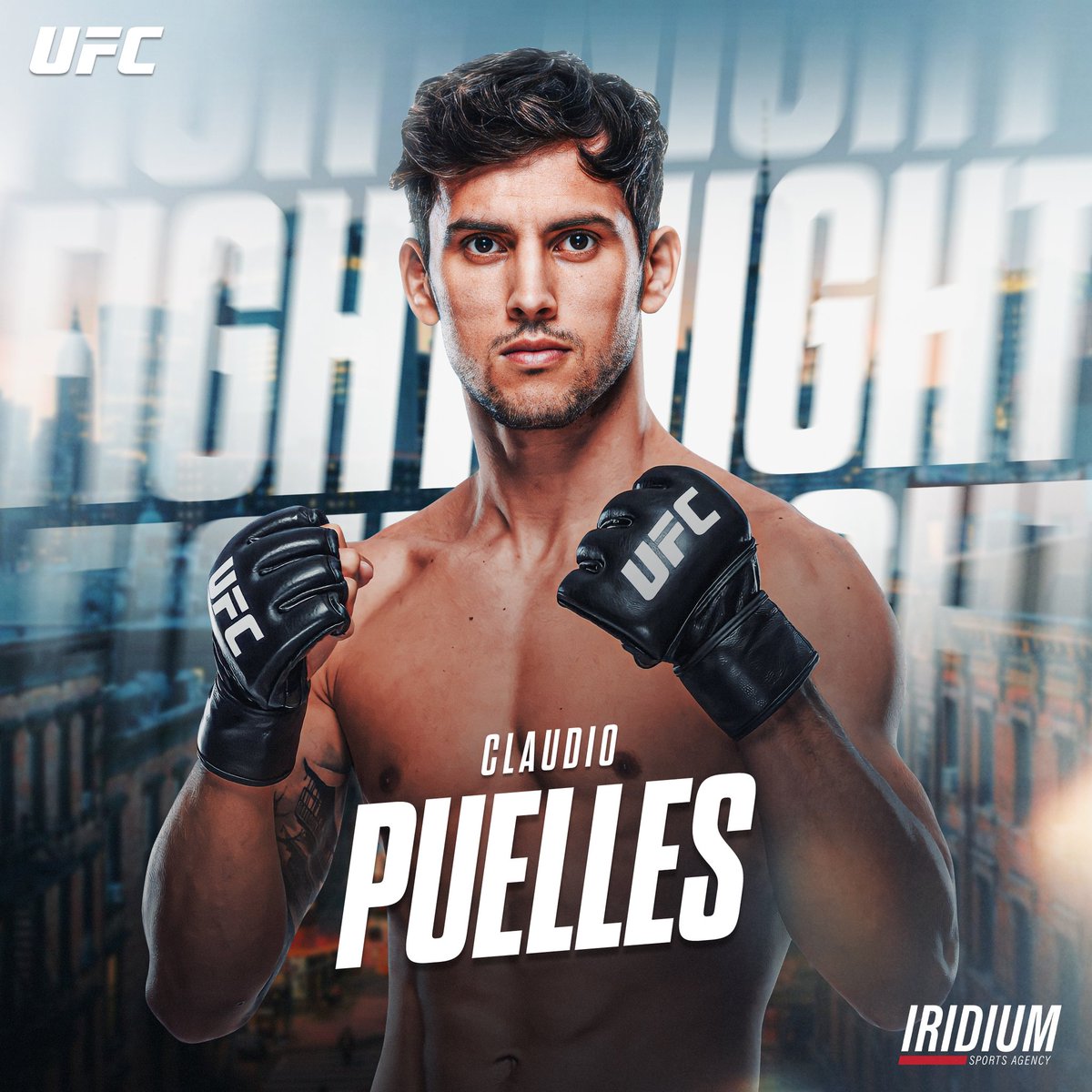 🚨 #TeamIridium hammer <a href="/prince_of_peru/">Claudio Puelles</a> hunts for his 6th straight <a href="/ufc/">UFC</a> victory at #UFC281 💪🏾 #TheDarkside