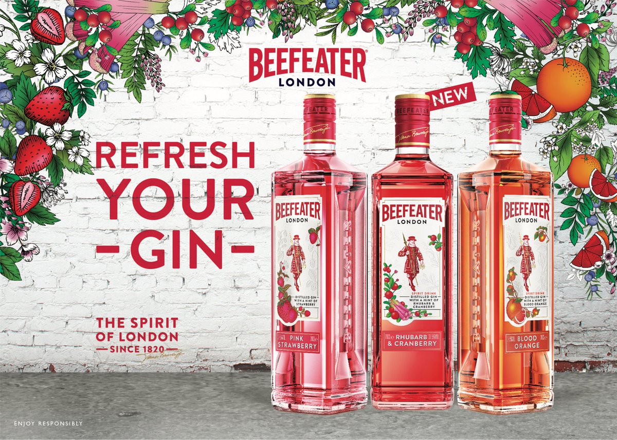 🕖 7pm 🕖 Time to refresh.

We have 3 Beefeater bottles up for grabs: Blood Orange, Pink Strawberry and our NEW Rhubarb &amp; Cranberry 🍊🍓 

To WIN the range:

👉Retweet this post
👉 Comment your favourite flavour below

18+ T&amp;Cs apply.

#TheSpiritOfLondon #NationalHappyHourDay