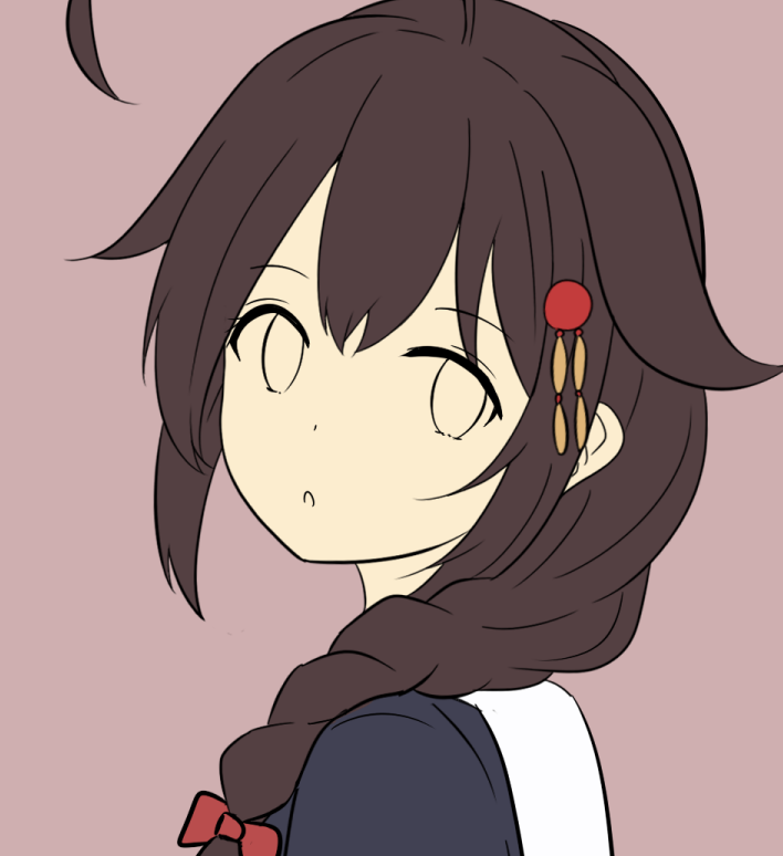 時雨(艦これ) 「振り向き時雨(途中) 」|火村 モリタカ＠/5月COMITIA144（B51a)/その次は神戸かわさき10のイラスト