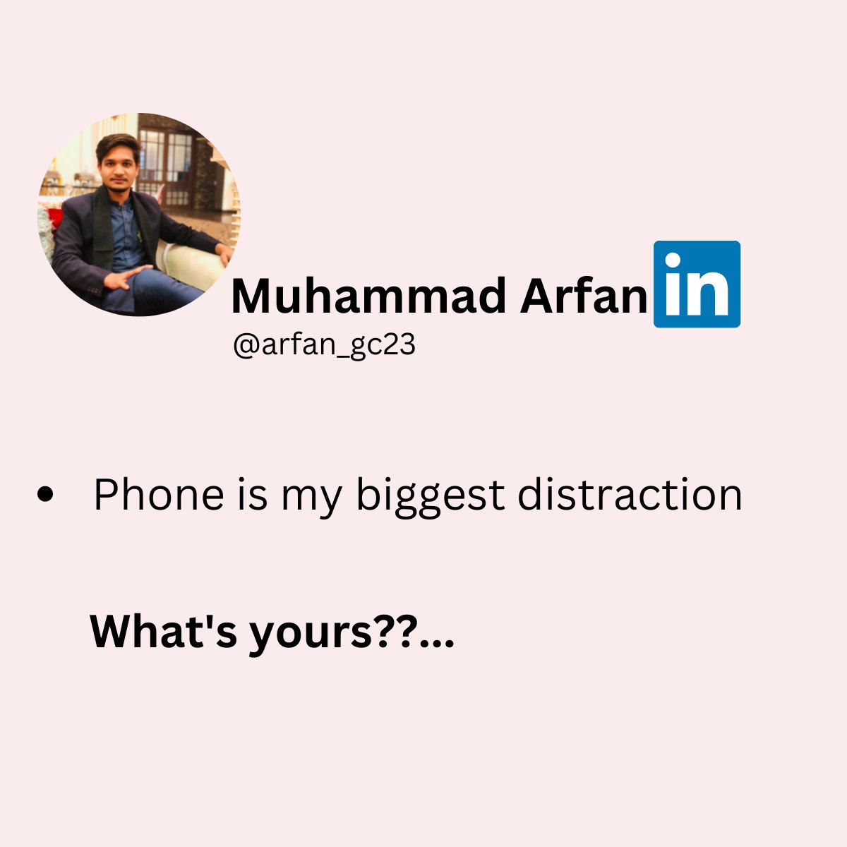 Irfan_GC23's tweet photo. #letsconnect https://t.co/L6JUSB5pGP